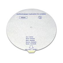 FILTRE ROND POUR CONTAINER EN PAPIER CREPE BLANC 19CM + INDICATEUR (500) photo du produit