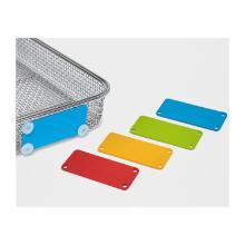 KUNSTSTOF IDENTIFICATIELABELS VOOR INSTRUMENTENMANDEN - GEEL 90X38MM (1X100) artikelfoto