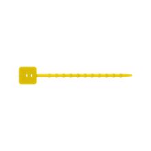 COLLIER DE SERRAGE PLAT JAUNE 190MM (100) photo du produit