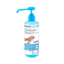 EXEOL RUB 82 LOTION HYDROALCOOLIQUE POUR LES MAINS BE-REG-01752 (12X500ML) photo du produit