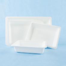 PLATEAU AUTOCLAVABLE EN POLYPROPYLENE BLANC 145X107X33MM (858) photo du produit