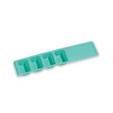 CASSETTE A MEDICAMENT 4 CAVITES AVEC COUVERCLE 225X50X20MM (100) photo du produit