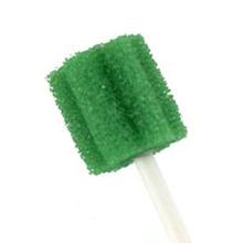 BATONNET SOINS DE BOUCHE 10CM POLYGONE MOUSSE VERTE (4X250X1) photo du produit