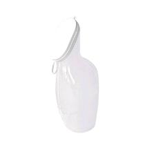 URINAL PLASTIQUE TRANSPARENT AVEC COUVERCLE AUTOCLAVABLE POUR FEMMES (1X25) photo du produit