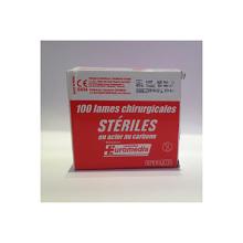 LAME A USAGE UNIQUE STERILE NR11 POUR BISTOURI (1X100) photo du produit