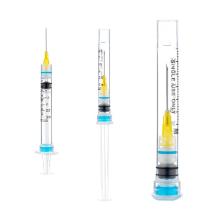 SERINGUE DE SECURITE SOL-CARE 5ML - AIGUILLE INTERCHANGEABLE 22GX1 1/2 (1X100) photo du produit