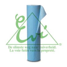 DRAP D'EXAMEN EVI PLASTIFIE EN ROULEAU BLEU - 250 COUPONS - 60CMX95M (6) photo du produit