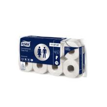PAPIER TOILETTE TORK TRADITIONNEL ADVANCED 2PLIS 9.4X12CM 250CPS T4 (8X8) photo du produit