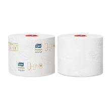 PAPIER TOILETTE TORK PREMIUM EXTRA SOFT MID-SIZE 3PLIS 70M T6 (27) photo du produit