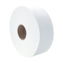 PAPIER TOILETTE EVI SUPER TISSUE BLANC JUMBO 2PLIS 9.5CMX380M 1085CPS (6) photo du produit