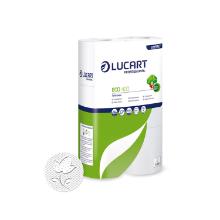 PAPIER TOILETTE ECO LUCART 2PLIS 9.8X11CM 400CPS (5X6) photo du produit