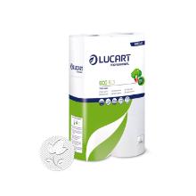 PAPIER TOILETTE ECO LUCART 3PLIS 9.8X11CM 250CPS (5X6) photo du produit