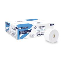 PAPIER TOILETTE STRONG LUCART 2PLIS 19CMX202M 900CPS (12) photo du produit