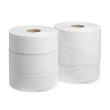 PAPIER TOILETTE SCOTT JUMBO-MANDRIN D.7.6CM-TISSUE BLANC 2PLIS 400M 1053CPS (6) photo du produit