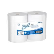 PAPIER TOILETTE SCOTT CONTROL JUMBO CF 2PLIS BLAN 24CMX314M 1280CPS photo du produit