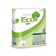 ESSUIE-TOUT ECO LUCART 2PLIS BLANC 52CPS (12X2) photo du produit