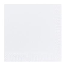SERVIETTE DUNI PAP. BLANC 33X33CM 3PLIS 1/4 (8X125) photo du produit