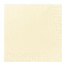SERVIETTE DUNI PAP. CHAMPAGNE 40X40CM 3PLIS 1/4 (8X125) photo du produit