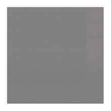 SERVIETTE DUNI PAP. GRANITE GREY 33X33CM 3PLIS 1/4 (8X125) photo du produit