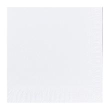 SERVIETTE DUNI PAP. BLANC 24X24CM 3PLIS 1/4 (8X250) photo du produit