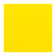SERVIETTE DUNI PAP. JAUNE 33X33CM 1PLI 1/4 (6X500) photo du produit