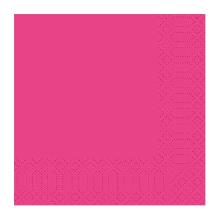 SERVIETTE DUNI PAP. FUCHSIA 33X33 3PLIS 1/8 (4X250) photo du produit