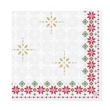 SERVIETTE DUNISOFT TRADITION 40X40CM 1/4 (6X60) photo du produit
