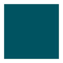 SERVIETTE BIO DUNISOFT OCEAN TEAL 40X40CM 1/4 (6X60) photo du produit