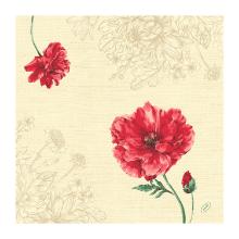 SERVIETTE DUNISOFT MONIQUE 40X40CM 1/4 (12X60) photo du produit