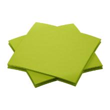 SERVIETTE BIO DUNISOFT KIWI 20X20CM 1/4 (16X180) photo du produit
