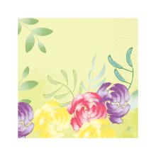 SERVIETTE DUNI PAP. SOFT TROPICS 40X40CM 3LGS 1/4 (4X250) photo du produit