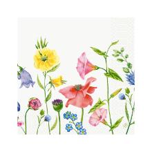 SERVET DUNI PAP. FLOWY MEADOW 40X40CM 3LGS 1/4 (4X250) artikelfoto