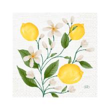 SERVET DUNI PAP. LEMON FIESTA 33X33CM 1/4 3LGS (4X250) artikelfoto