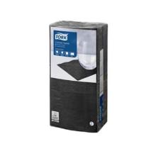 SERVIETTE TORK COCKTAIL NOIR 24X24CM 2PLIS 1/4 (12X200) photo du produit