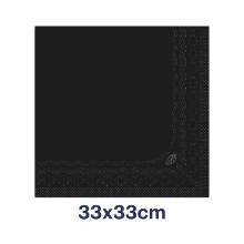 SERVET TORK SOFT LUNCH NAPKIN ZWART 33X33CM 3LGS.1/4 (10X150) artikelfoto