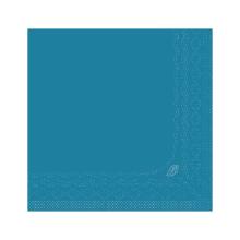 SERVET TORK SOFT LUNCH NAPKIN BLAUWGROEN 33X33CM 3LGS.1/4 (10X150) artikelfoto