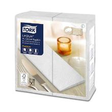 SERVIETTE TORK LINSTYLE PREMIUM XL BLANC 48X48CM 1/8 (6X50) photo du produit