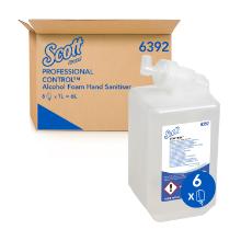 MOUSSE DESINFECTANTE HYDROALCOOLIQUE SCOTT CONTROL-BE-REG-00798 (6X1L) photo du produit