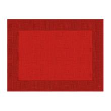 SET DE TABLE DUNICEL LINNEA ROUGE 30X40CM (5X100) photo du produit