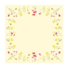 NAPPERON DUNICEL POPPY FIELD 84X84CM (5X20) photo du produit
