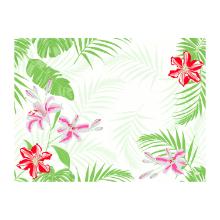 SET DE TABLE DUNICEL TROPICAL LILY 30X40CM (5X100) photo du produit