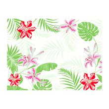 SET DE TABLE DUNI PAPIER TROPICAL LILY 30X40CM (4X250) photo du produit