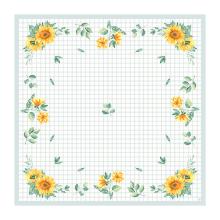 NAPPERON DUNICEL SUNFLOWER DAY 84X84CM (5X20) photo du produit