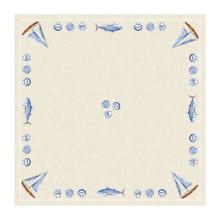 NAPPERON DUNISILK+ TIDE 84X84CM (5X20) photo du produit