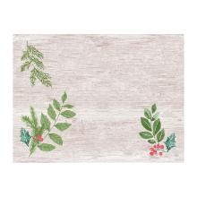 SET DE TABLE DUNICEL WINTER GREENERY 30X40CM (5X100) photo du produit