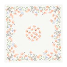 NAPPERON BIO DUNICEL BUNNY BLOOM 84X84CM (5X20) artikelfoto