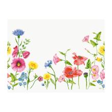 SET DE TABLE BIO DUNICEL FLOWY MEADOW 30X40CM (5X100) photo du produit
