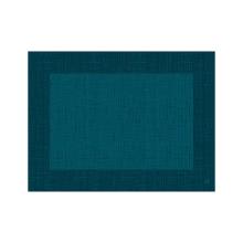 SET DE TABLE BIO DUNICEL LINNEA LEAF OCEAN TEAL 30X40CM (5X100) photo du produit