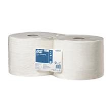 ROULEAU D'ESSUYAGE TORK BASIC BLANC 2PLIS 23.5CMX510M 1500CPS W1 (2) photo du produit