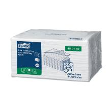 SCHUUR- EN REINIGINGSDOEK 2IN1 TORK 1LGS WIT 30X38.5CM W8 (8X45) artikelfoto